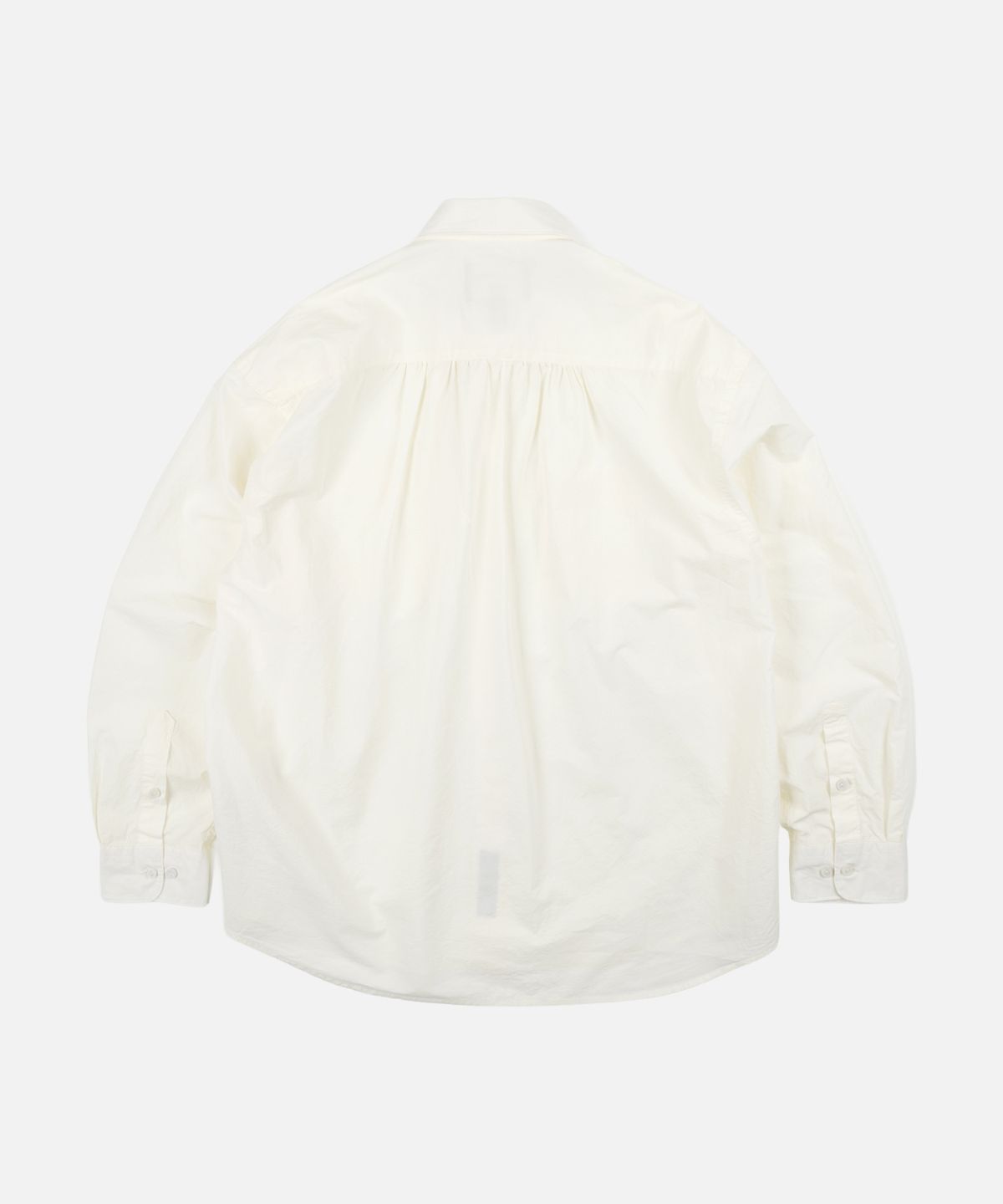 프리즘웍스(FRIZMWORKS) CIGARETTE POCKET TYPEWRITER SHIRT _ BUTTER