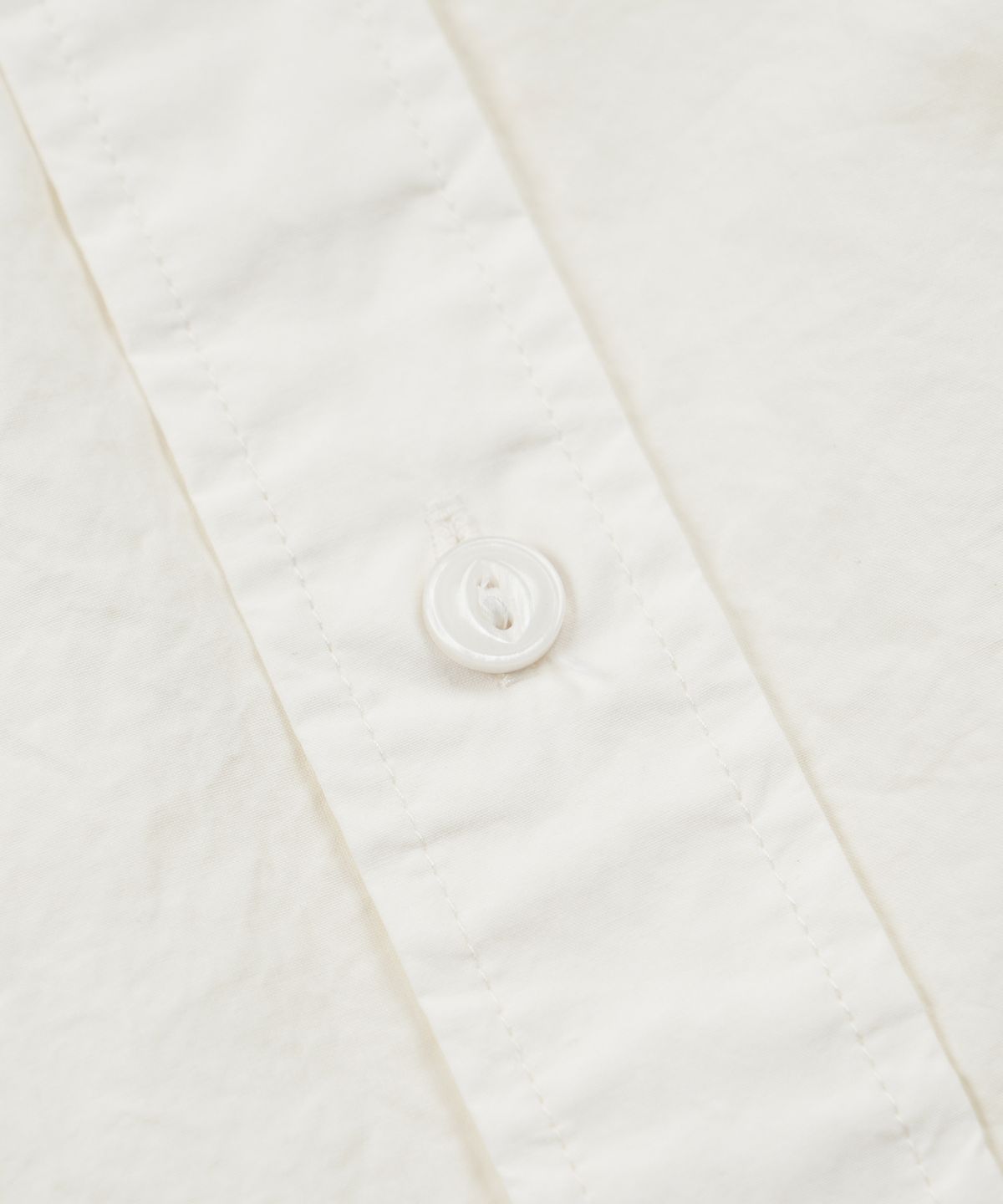 프리즘웍스(FRIZMWORKS) CIGARETTE POCKET TYPEWRITER SHIRT _ BUTTER