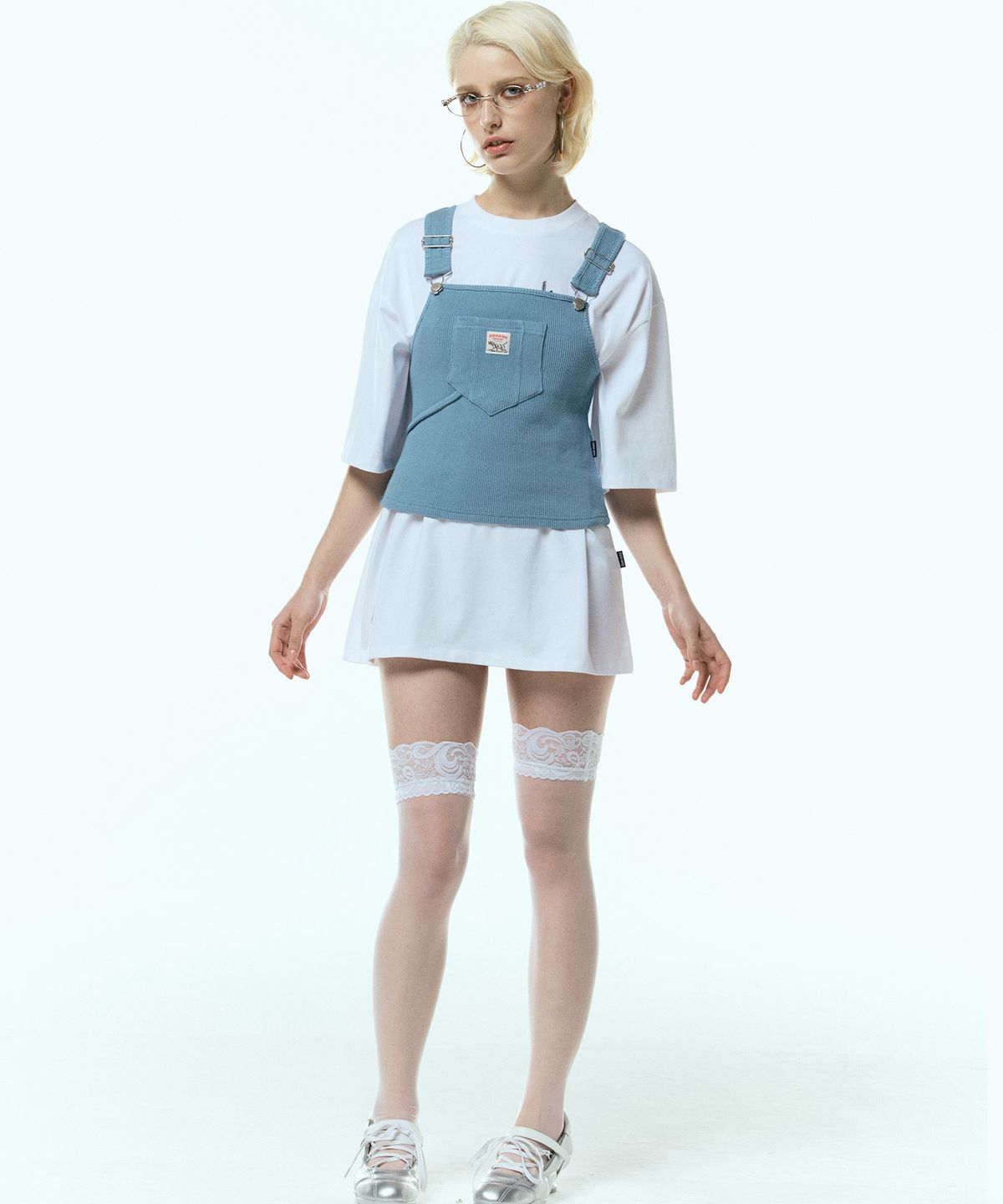우아(OOH-AHH) 서스펜더즈 탑 (소라)