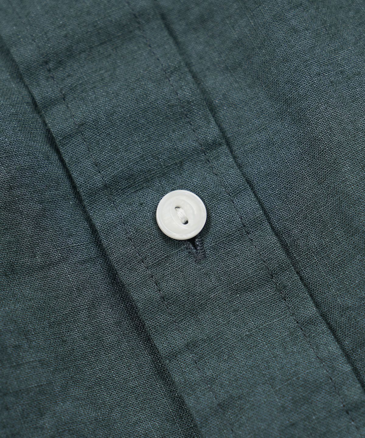 프리즘웍스(FRIZMWORKS) CIGARETTE POCKET LINEN RAYON SHIRT _ TEAL