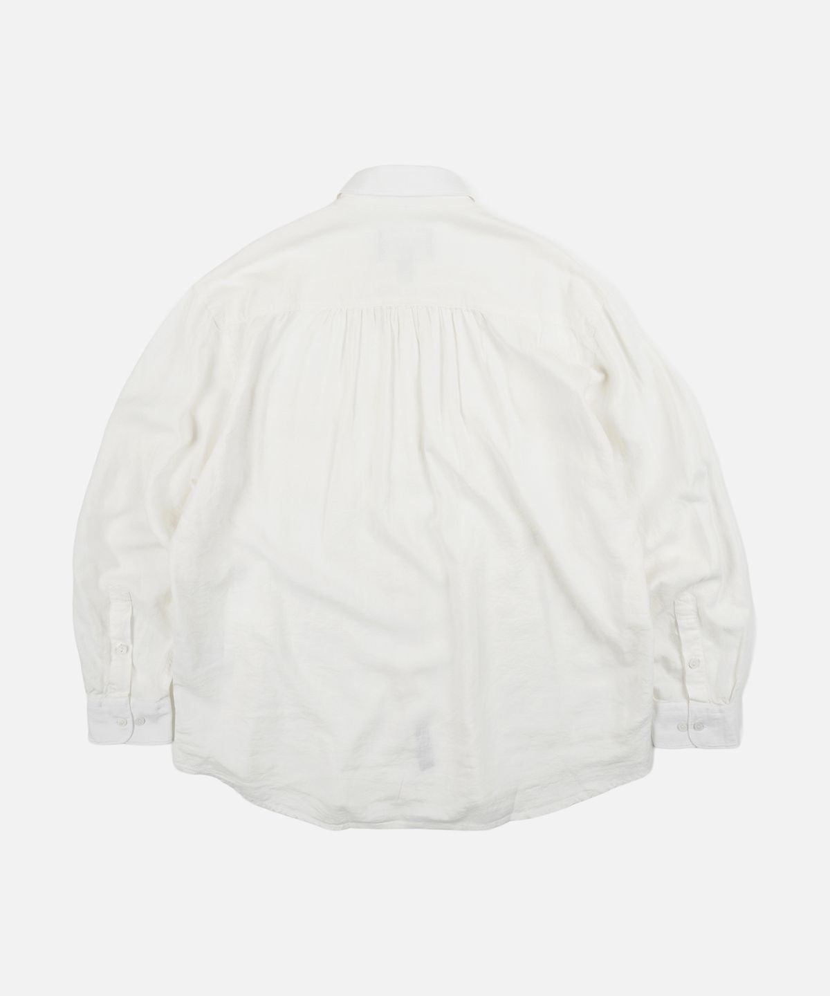 프리즘웍스(FRIZMWORKS) CIGARETTE POCKET LINEN RAYON SHIRT _ IVORY