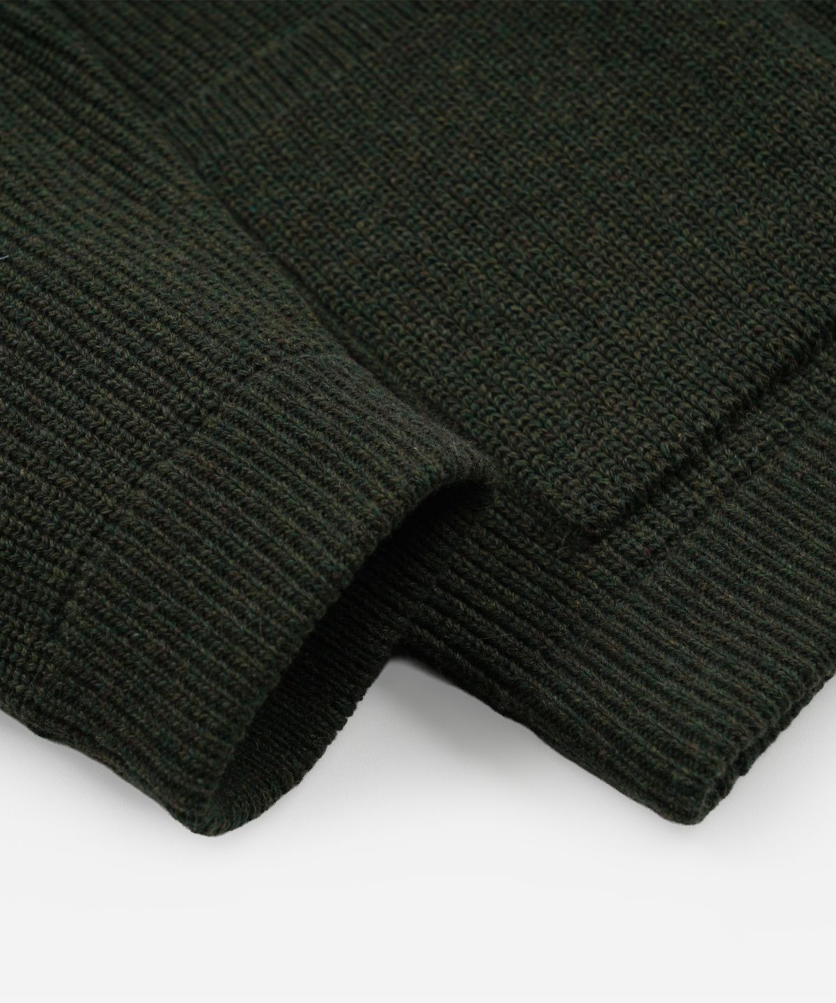 프리즘웍스(FRIZMWORKS) ULTRA HEAVYWEIGHT ZIP UP CARDIGAN _ FOREST GREEN