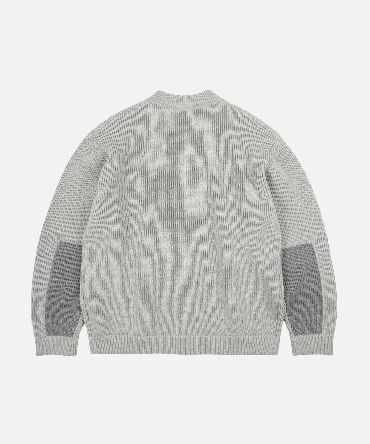 프리즘웍스(FRIZMWORKS) ULTRA HEAVYWEIGHT ZIP UP CARDIGAN _ LIGHT GRAY
