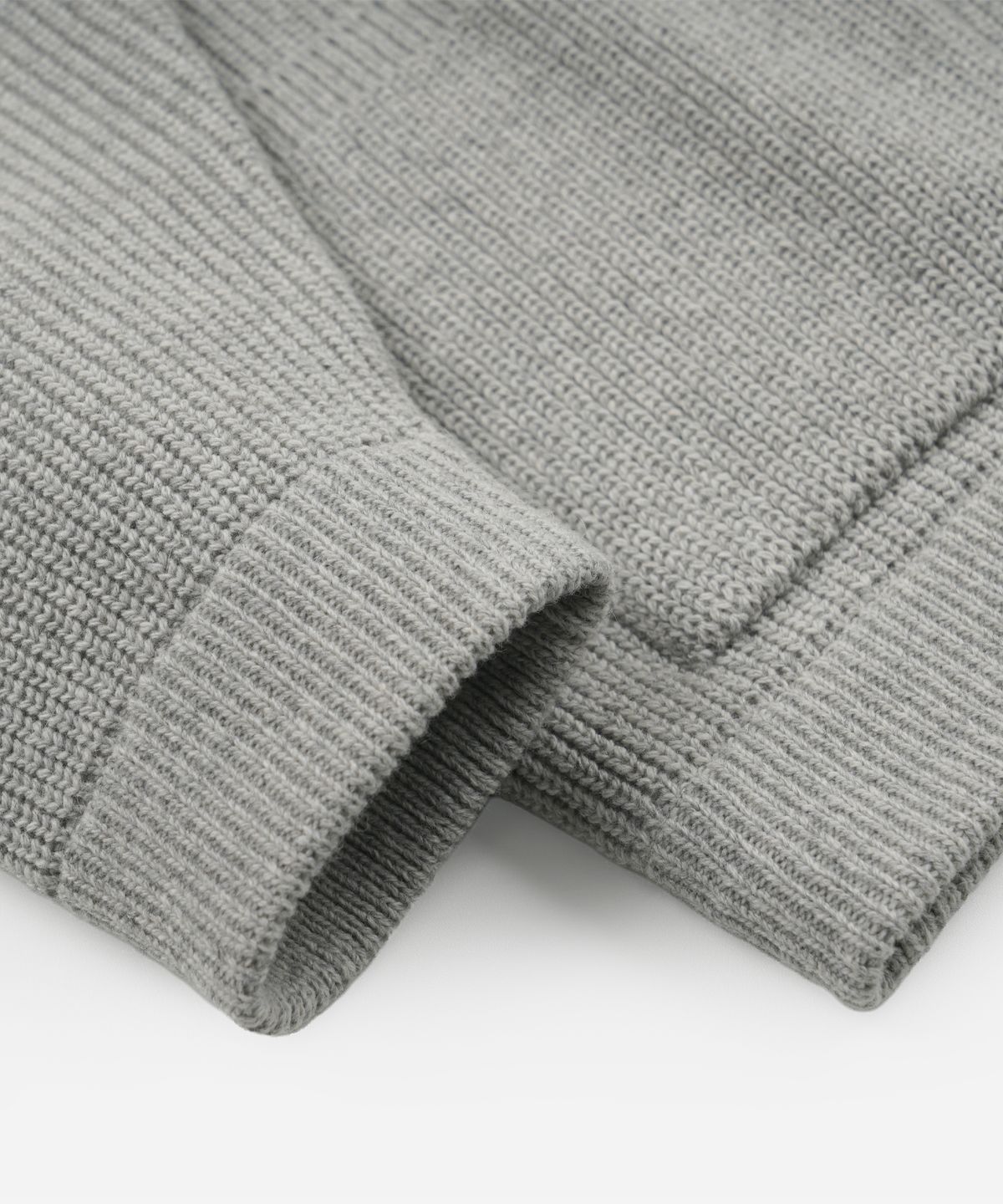 프리즘웍스(FRIZMWORKS) ULTRA HEAVYWEIGHT ZIP UP CARDIGAN _ LIGHT GRAY