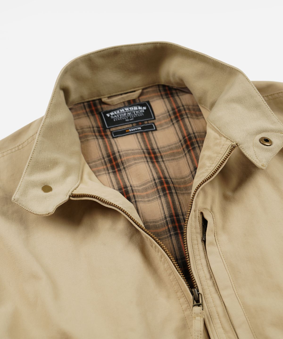 프리즘웍스(FRIZMWORKS) HARRINGTON M65 JACKET _ BEIGE