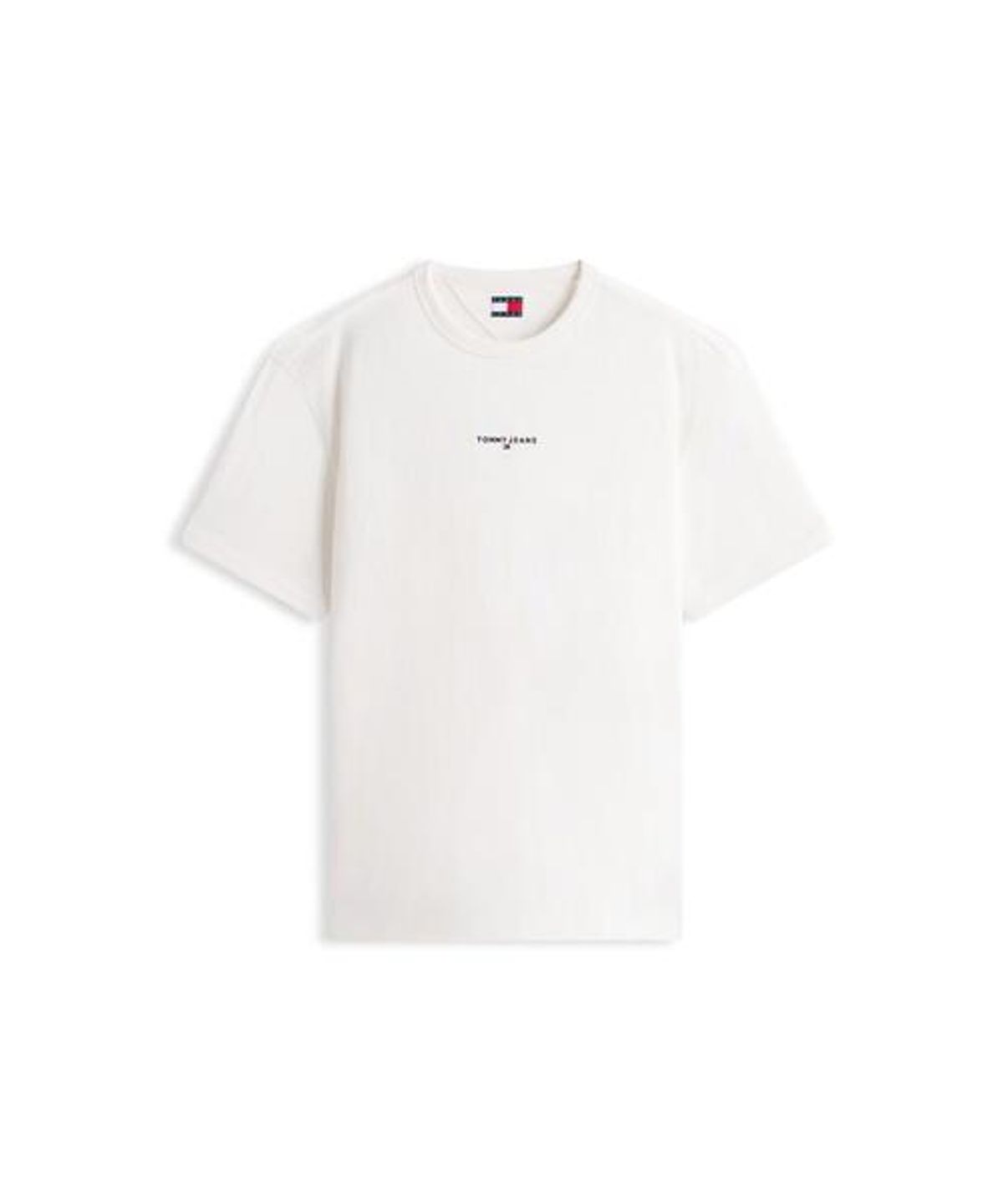 타미진스(TOMMY JEANS) 릴랙스 리니어 로고 티셔츠 (T32G1TTO30TMT1YBL)