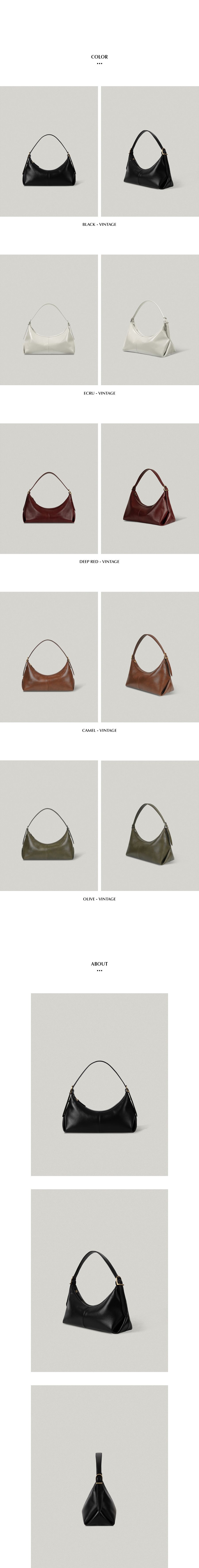 MUSINSA | FOLNUA BATEAU BAG - VINTAGE [5COLOR]