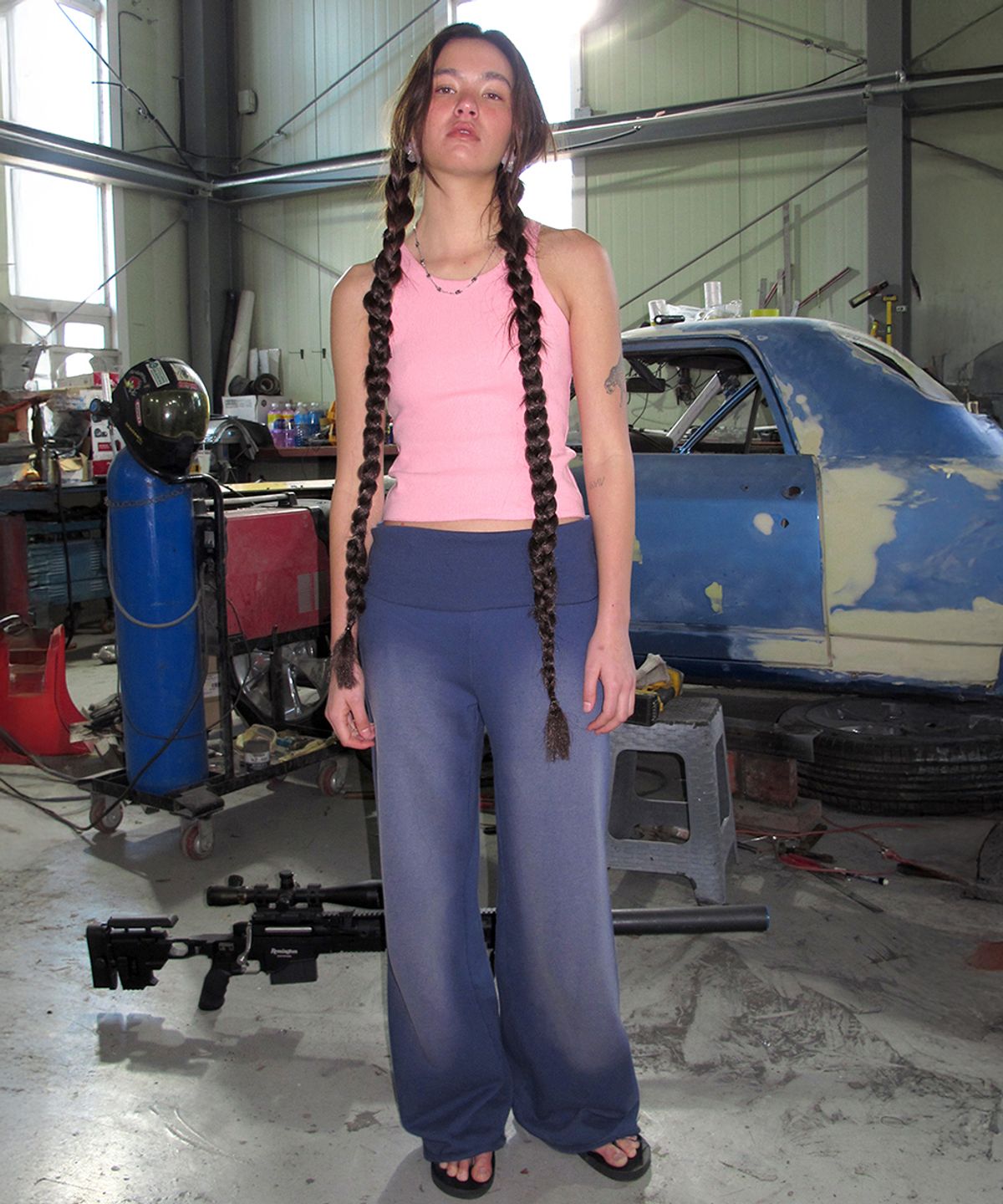 센토르(CENTAUR.KR) STANDARD SOLID TANK TOP_PINK