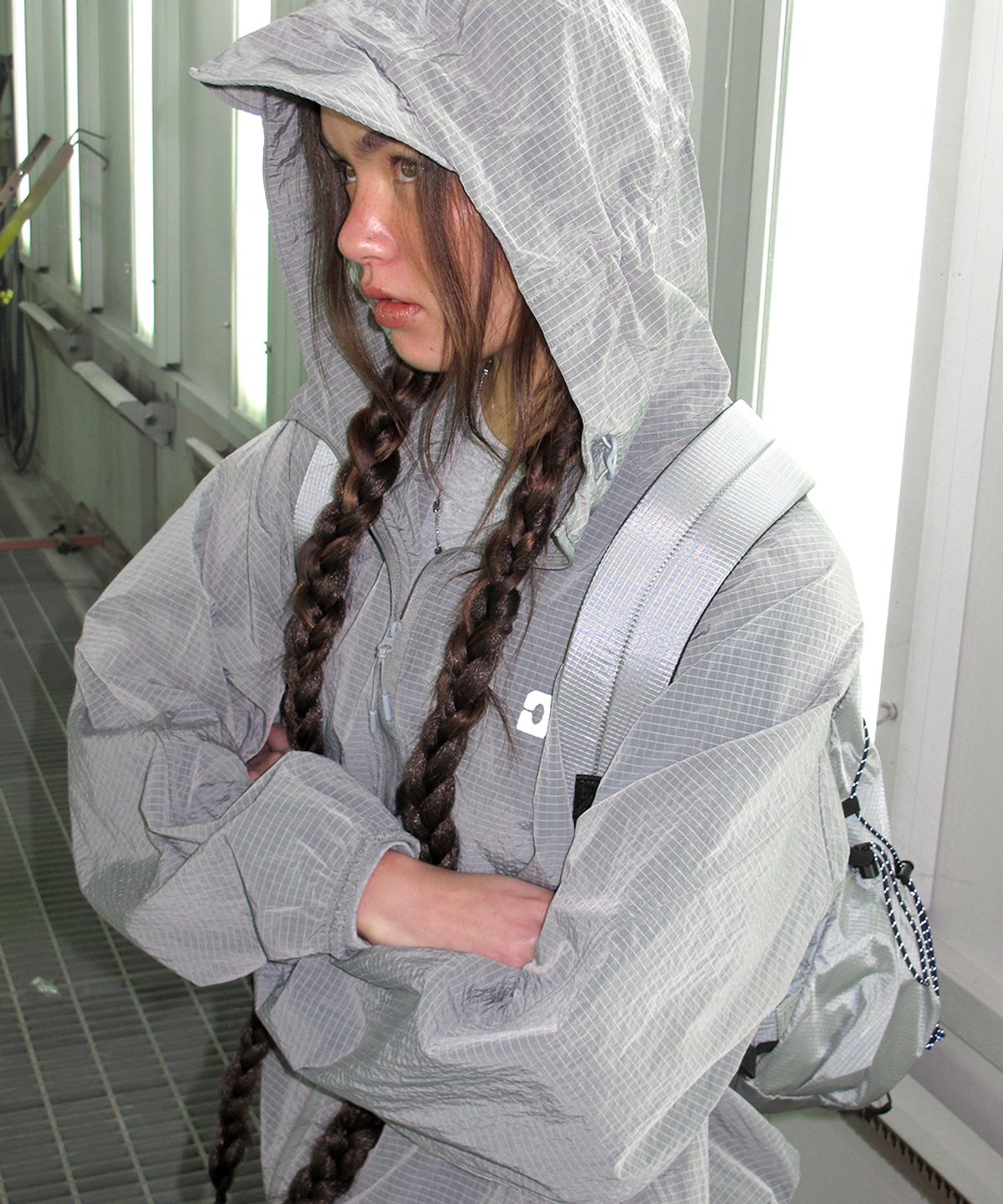 센토르(CENTAUR.KR) CENTAUR NYLON STRING EASY BACKPACK_GREY