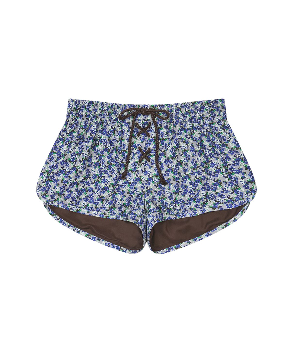 센토르(CENTAUR.KR) LACE-UP FLOWER GARDEN SHORTS_BLUE