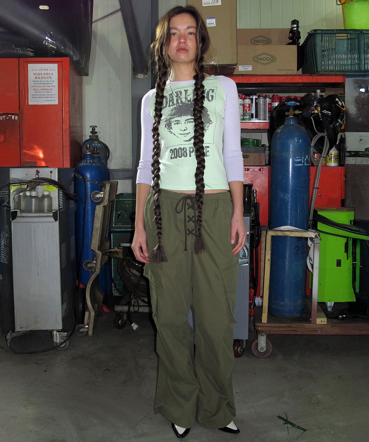 센토르(CENTAUR.KR) DARLING RAGLAN SLIM T-SHIRT_PURPLE