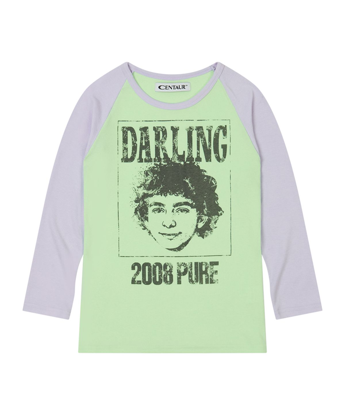 센토르(CENTAUR.KR) DARLING RAGLAN SLIM T-SHIRT_PURPLE