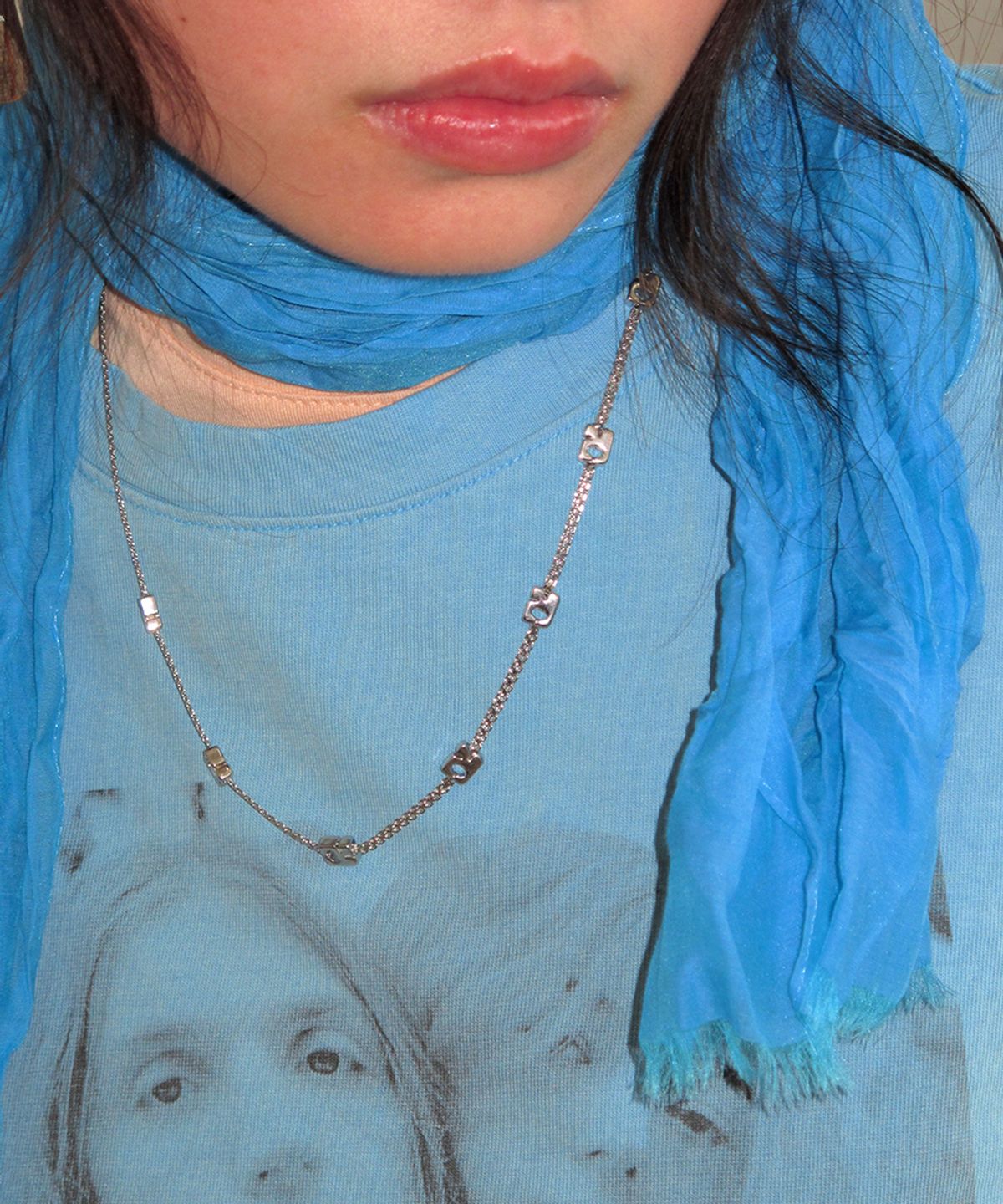 센토르(CENTAUR.KR) MY LOVE WASHED T-SHIRT_SKY BLUE