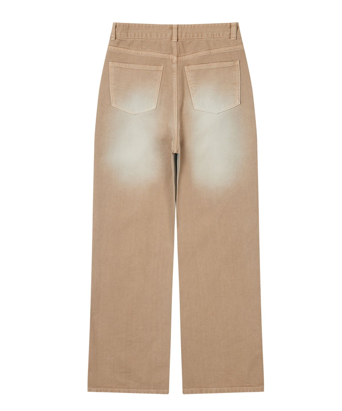 센토르(CENTAUR.KR) STRAIGHT WASHED PAINTING DENIM PANTS_BEIGE BLUE