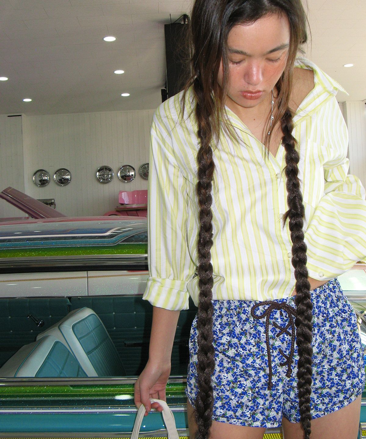 센토르(CENTAUR.KR) SLIK-COTTON STRIPE SHIRTS_YELLOW