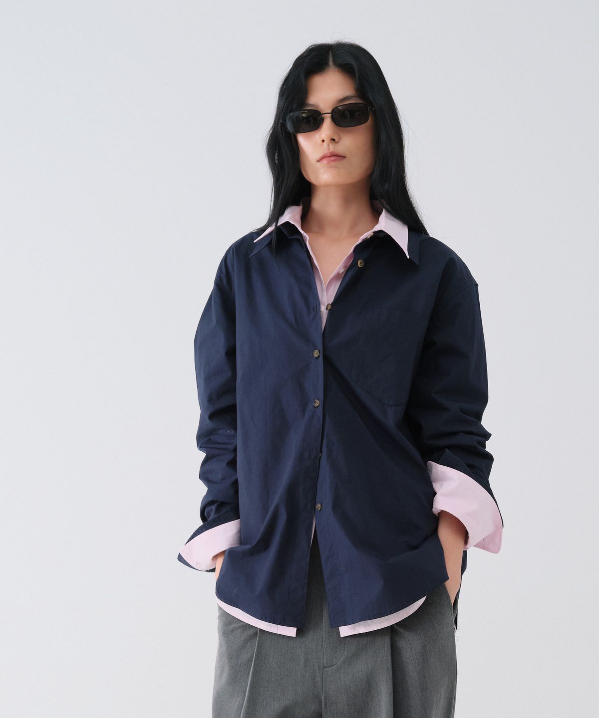 센토르(CENTAUR.KR) CLASSIC BIO COTTON SHIRTS_NAVY