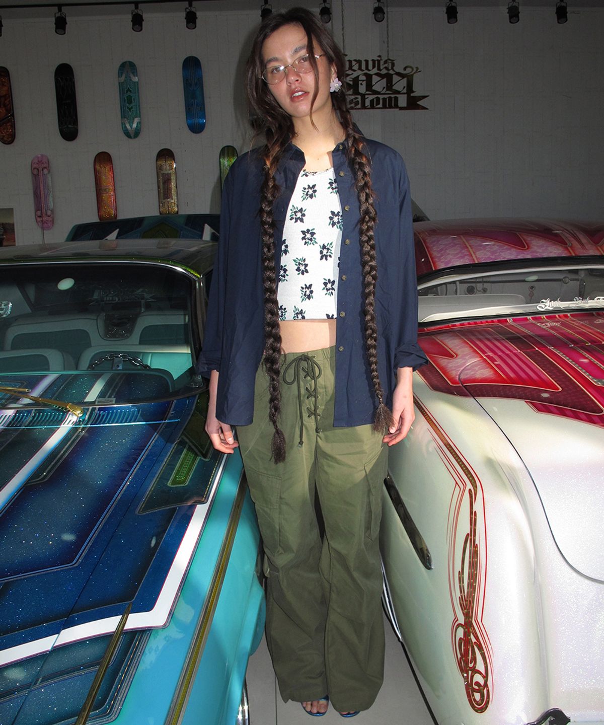 센토르(CENTAUR.KR) LACE-UP CARGO BANDING PANTS_KHAKI