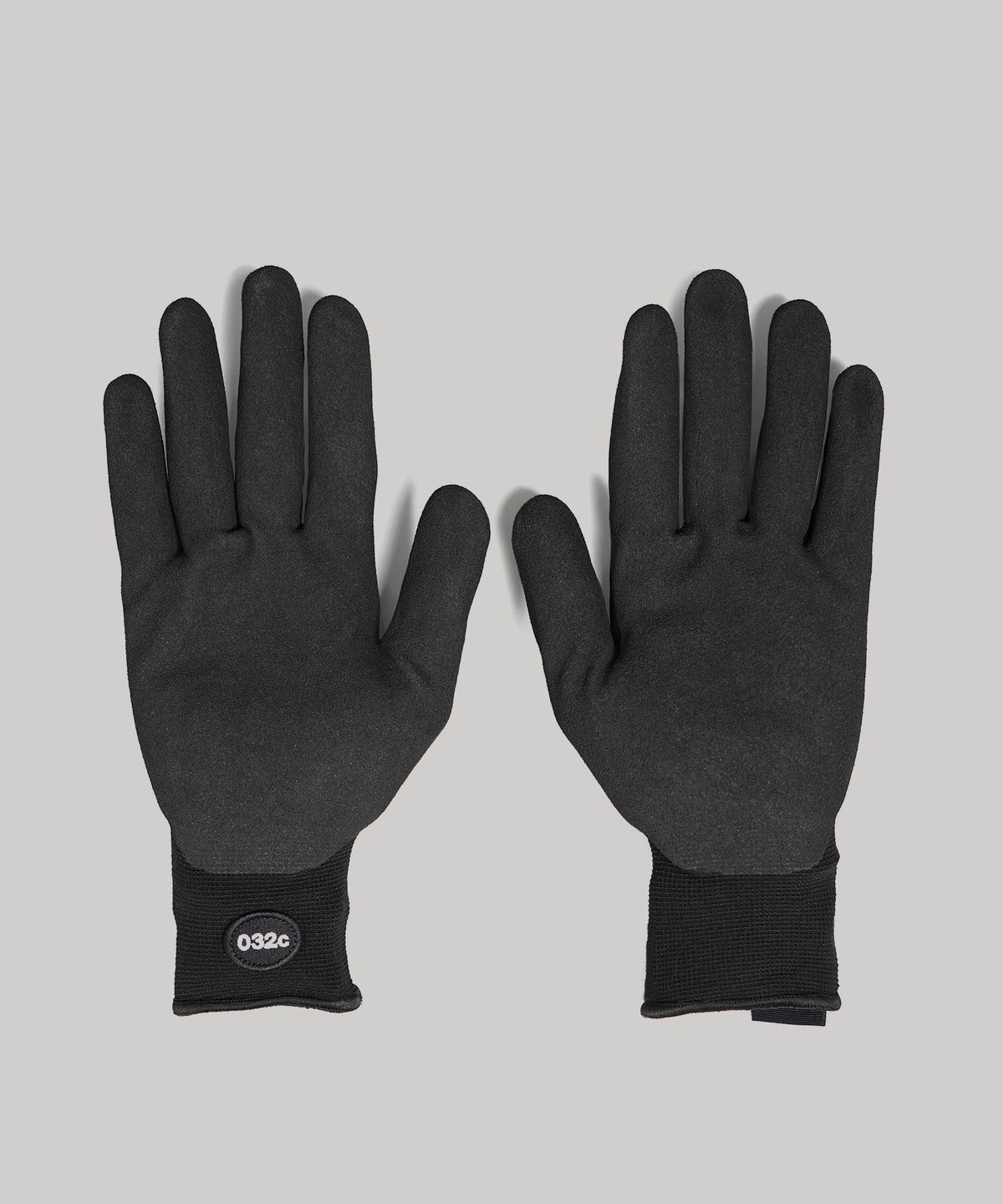 032씨(032C) (U) 블랙헤인 워크숍 티셔츠 그립 글러브 블랙 BLACKHAINE WORKSHOP GRIP GLOVES BLACK