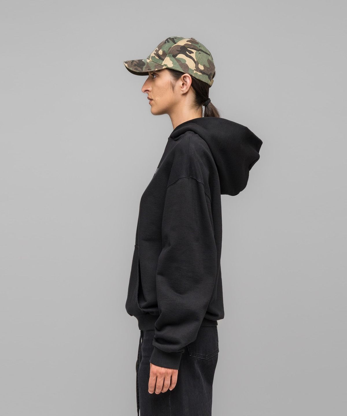 032씨(032C) (U) 아일랜드 후디 블랙 BUY ME AN ISLAND HOODIE BLACK