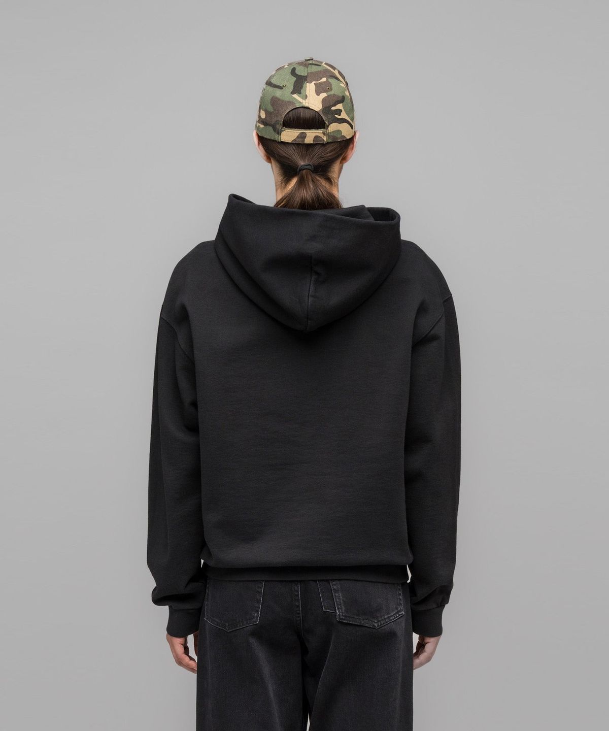032씨(032C) (U) 아일랜드 후디 블랙 BUY ME AN ISLAND HOODIE BLACK