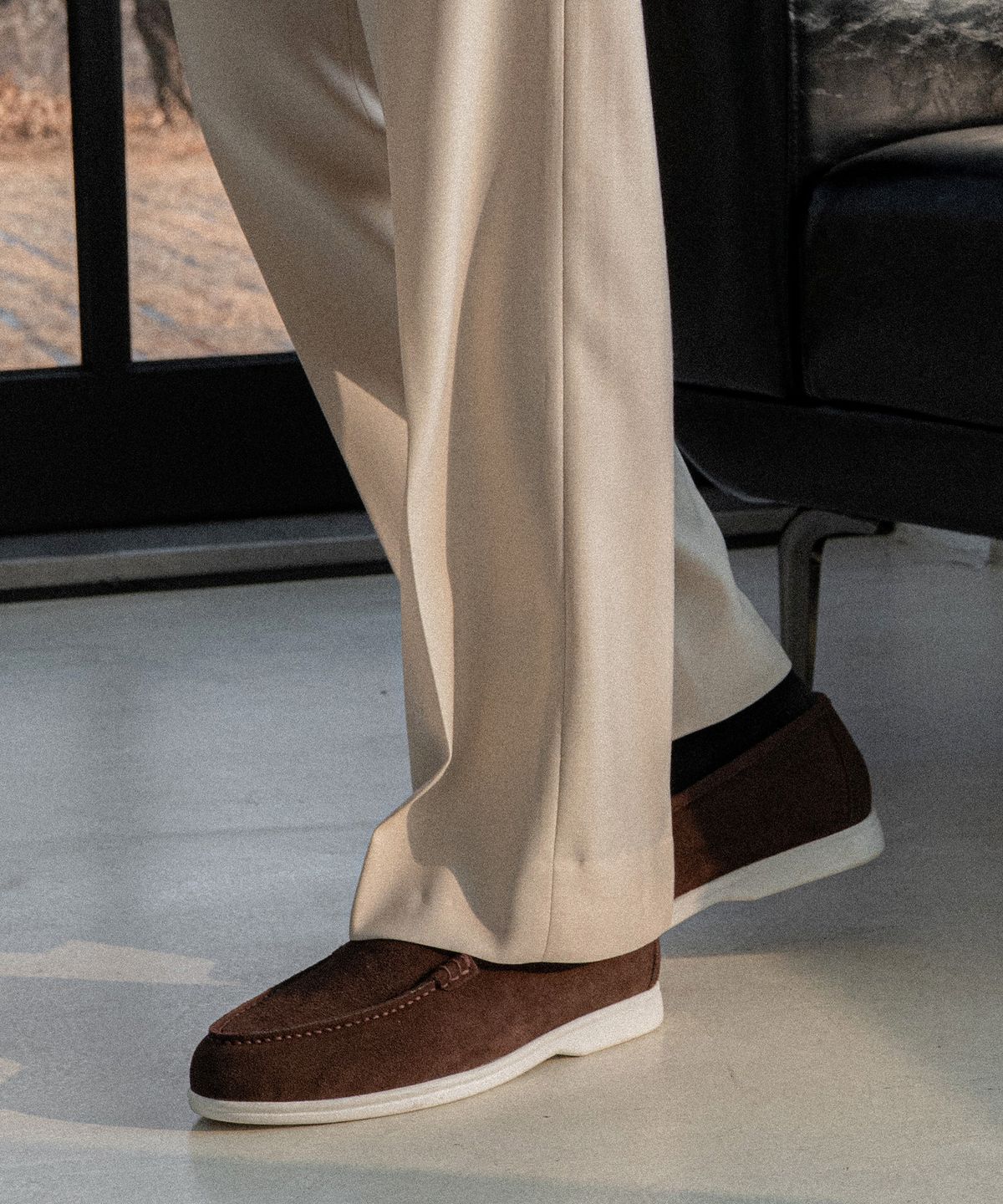 올클래식(ALLCLASSIC) ALC502W 리조트 로퍼_d.brown suede