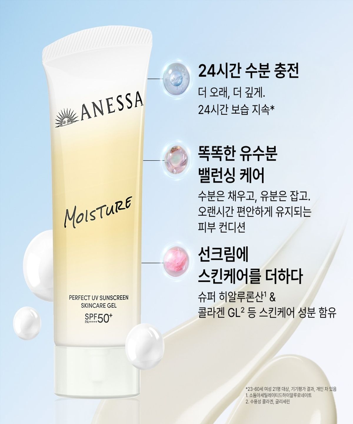 아넷사(ANESSA) 퍼펙트 UV 선스크린 스킨케어 젤 NB 90G