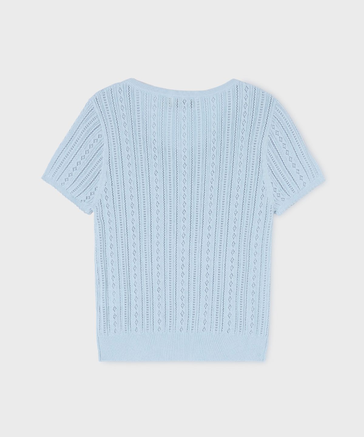 후아유(WHO.A.U) Skashi Eyelet Pullover / WHKAG2435F