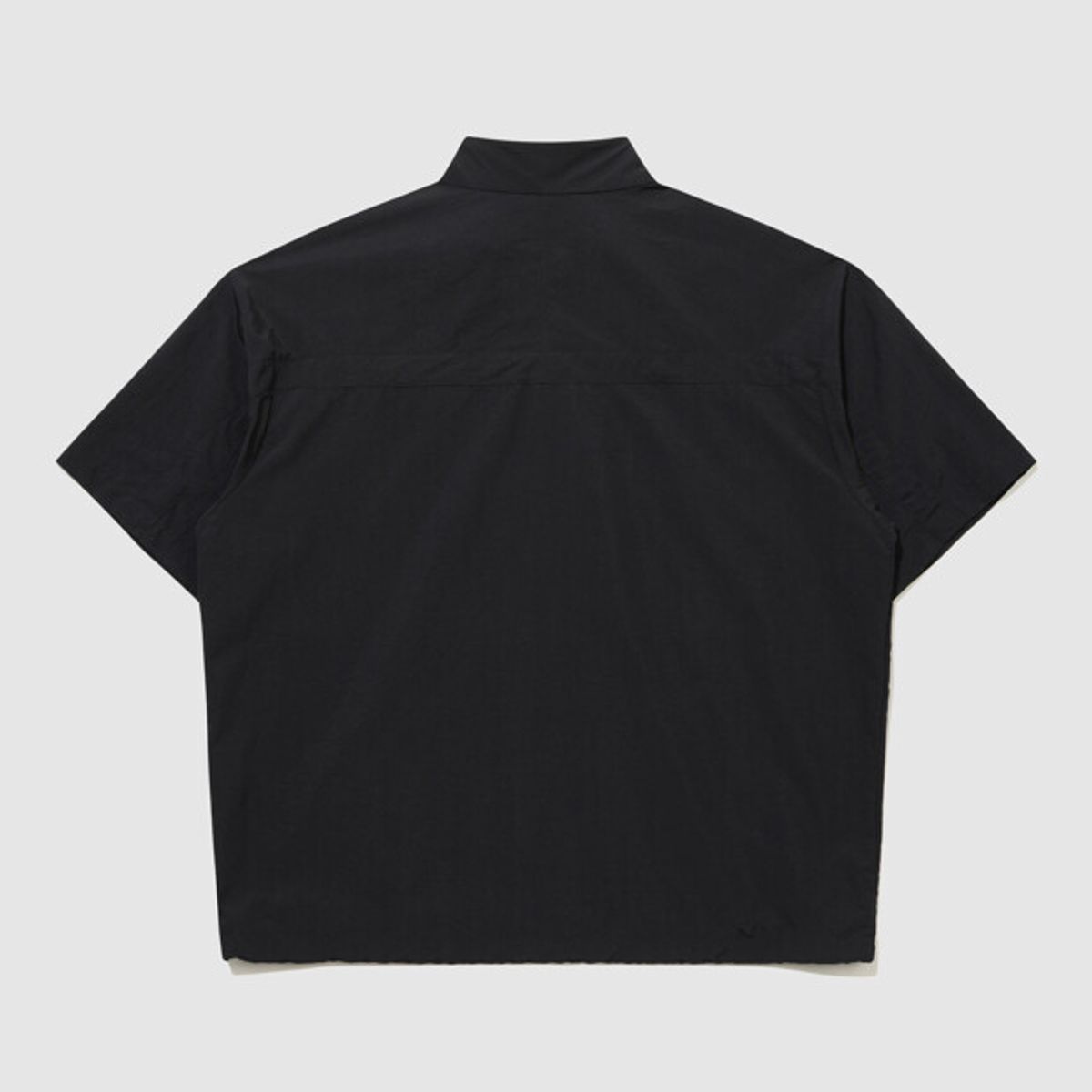 엄브로(UMBRO) 클래식 반팔 스탠넥 아노락 블랙 UR124CWT31