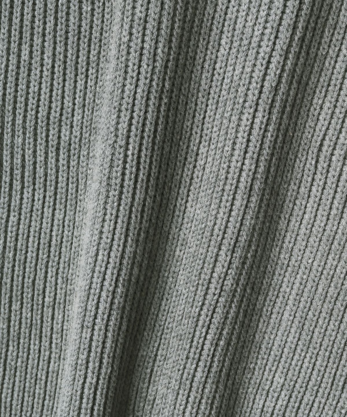 노이어(NOIRER) 코튼 하이넥 집업 자켓 (그레이)