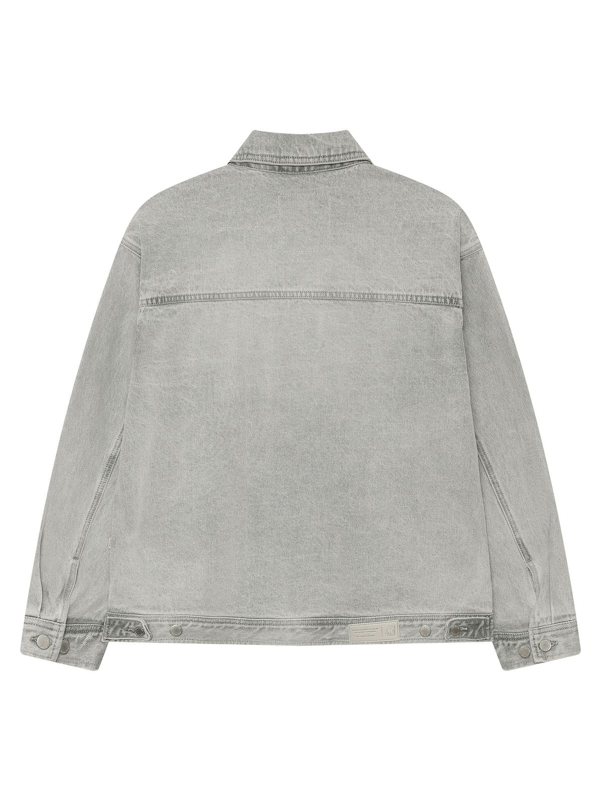 노르디스크(NORDISK) 데님 자켓 - M_SHIMMER GREY