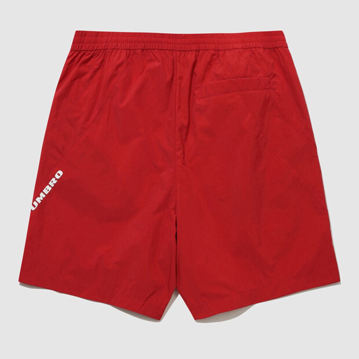 엄브로(UMBRO) 팝러쉬 컬러블럭 4.5부 반바지 레드 UR121CHP35