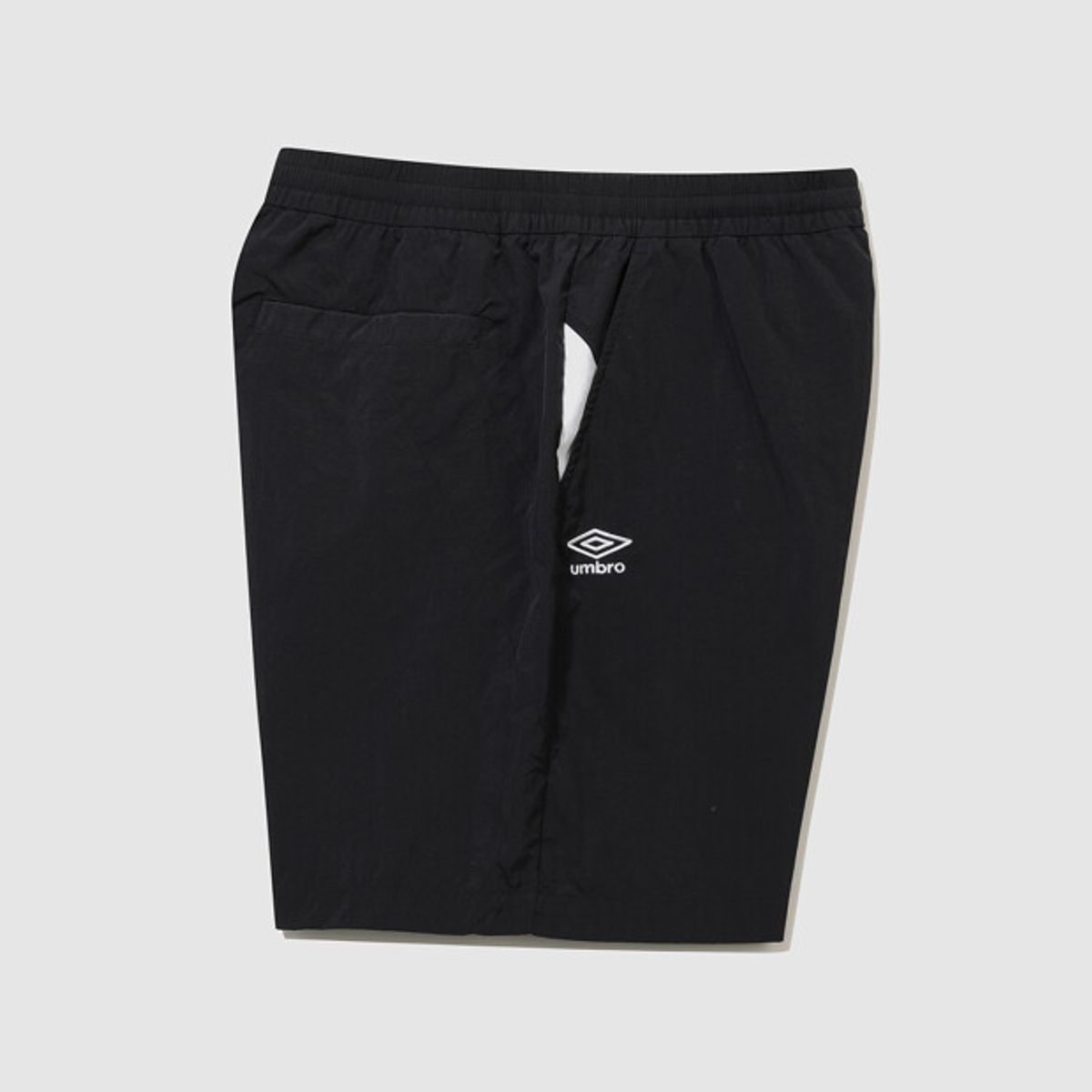 엄브로(UMBRO) 팝러쉬 컬러블럭 4.5부 반바지 블랙 UR121CHP35