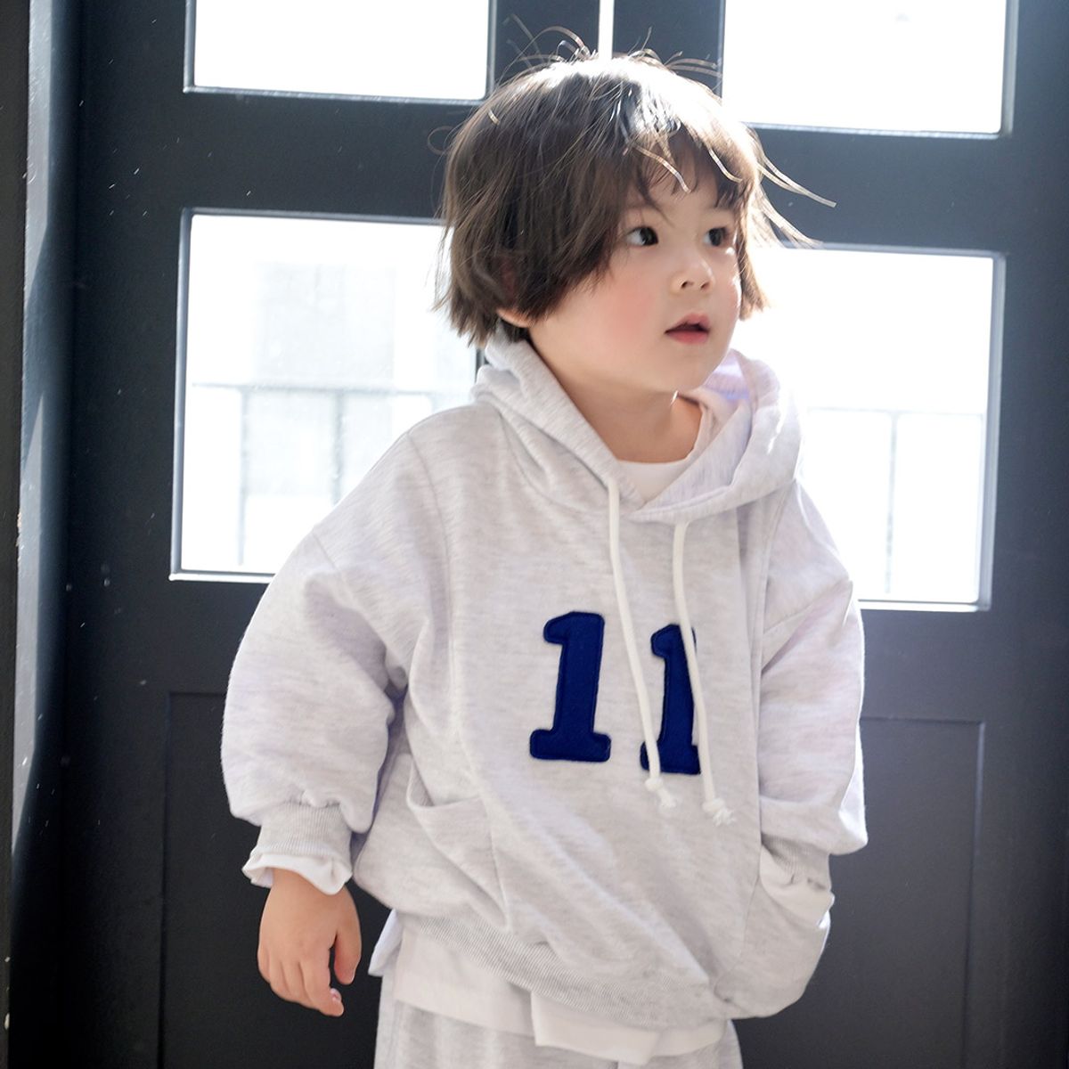 붐붐키즈(BOOMBOOMKIDS) SS26A11 일레븐후디셋업 (토들러)