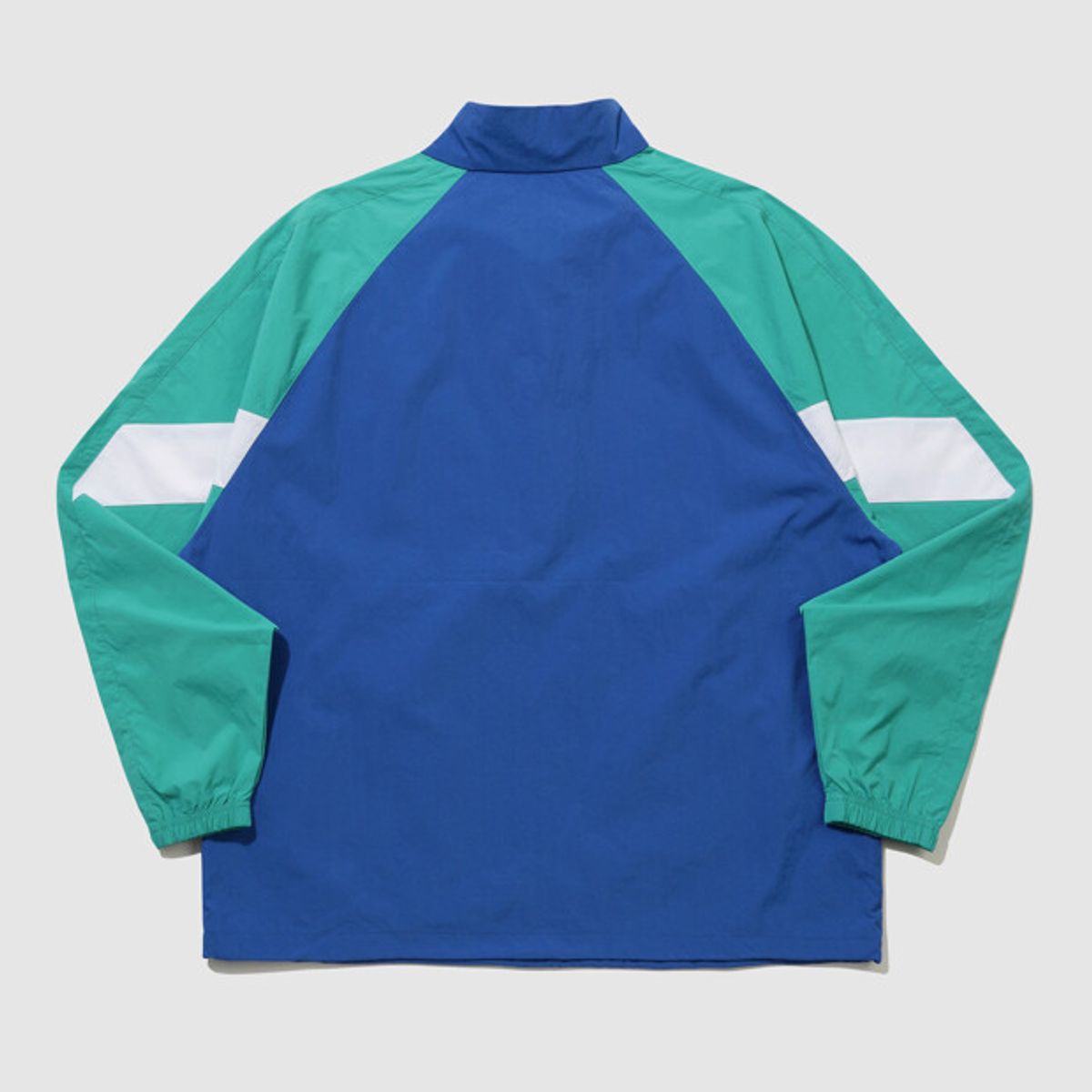 엄브로(UMBRO) 팝러쉬 컬러블럭 스탠넥 아노락 블루 UR123CWT34