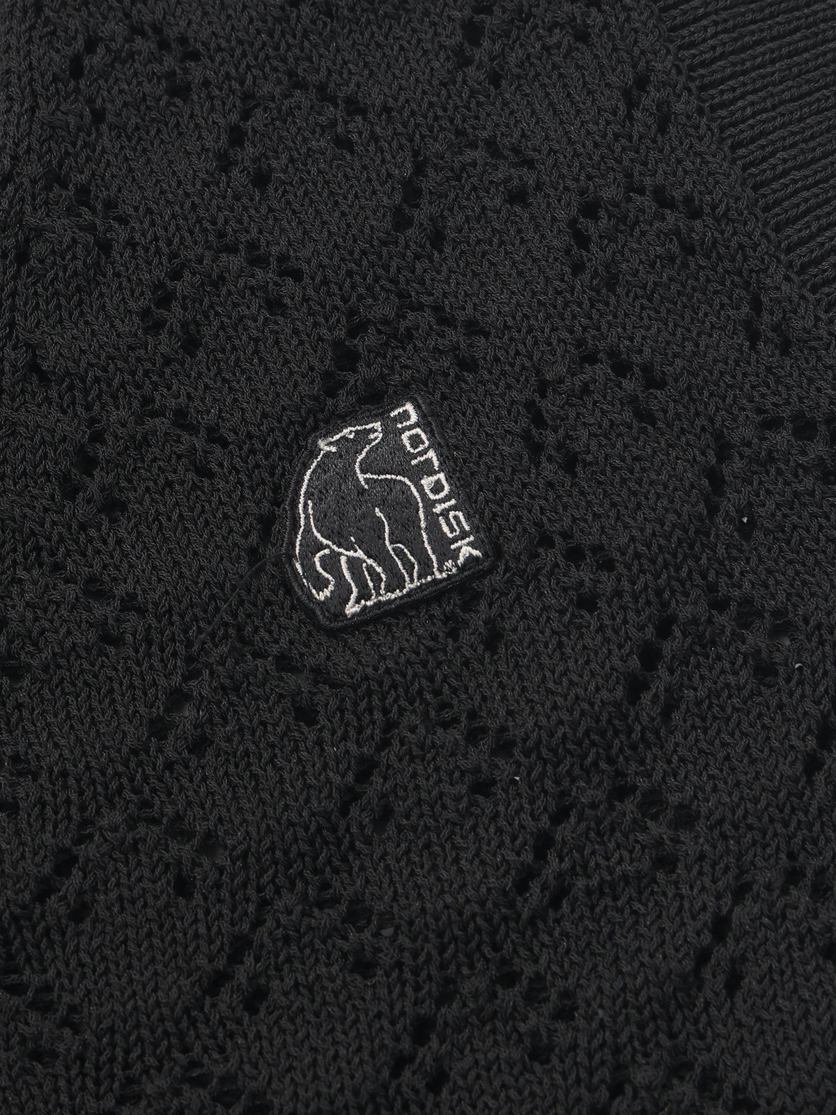 노르디스크(NORDISK) 크로쉐 스웨터 베스트 - W_Charcoal