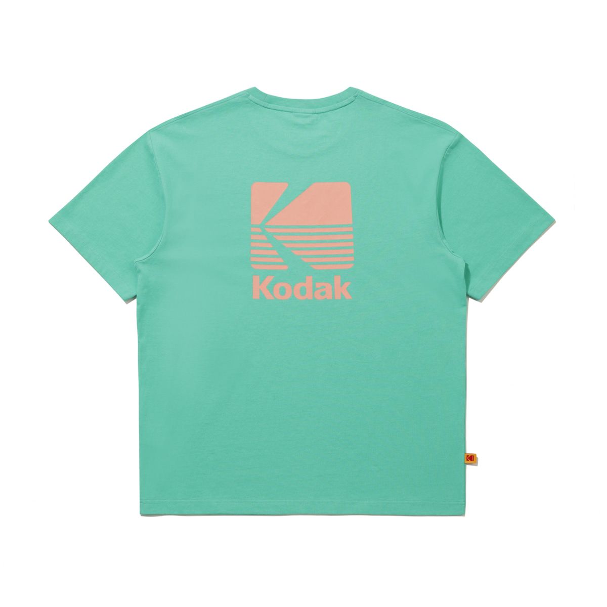 코닥(KODAK) 빅로고 코튼 반팔 티셔츠 GREEN