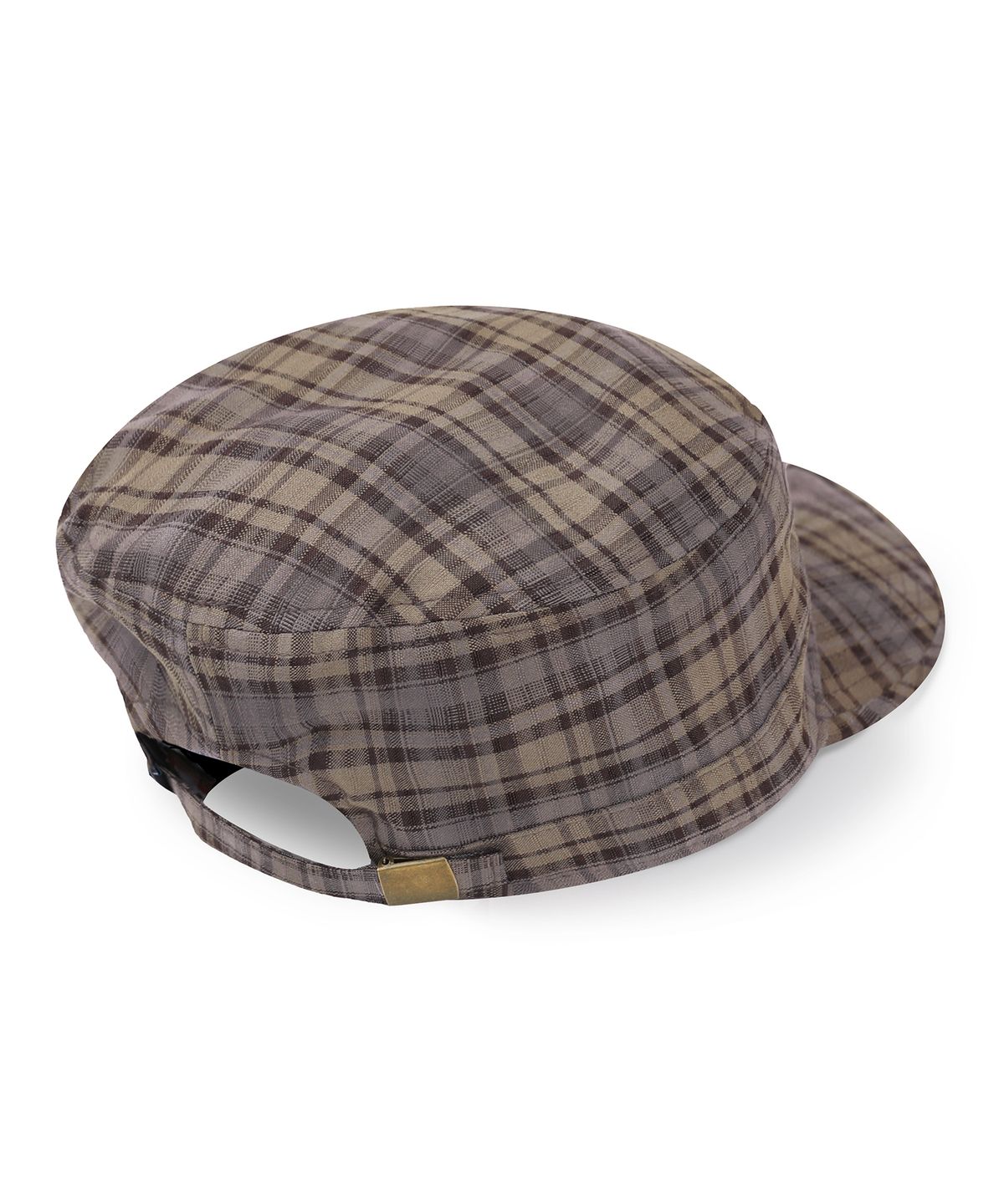 글랙(GLACK) GC081 넷 체크 서전트 캡 (BROWN)