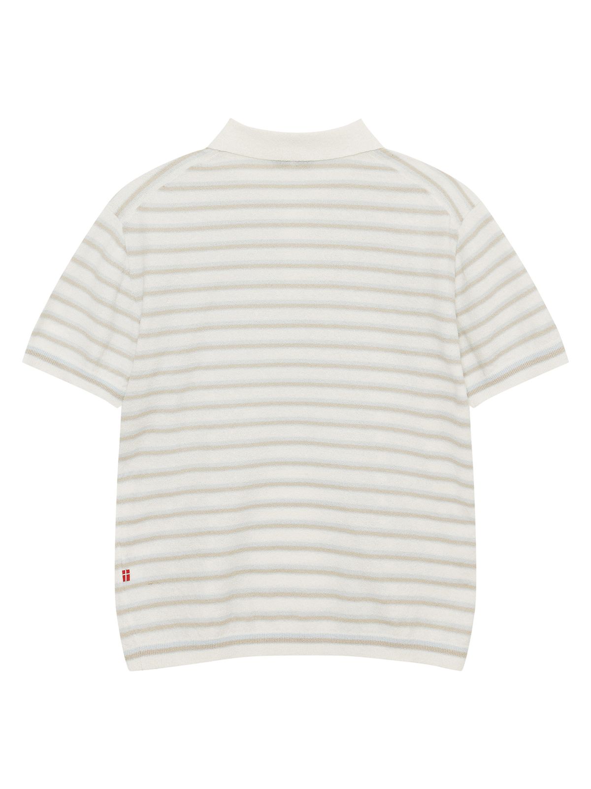 노르디스크(NORDISK) 반팔 스트라이프 스웨터 - M_Off White