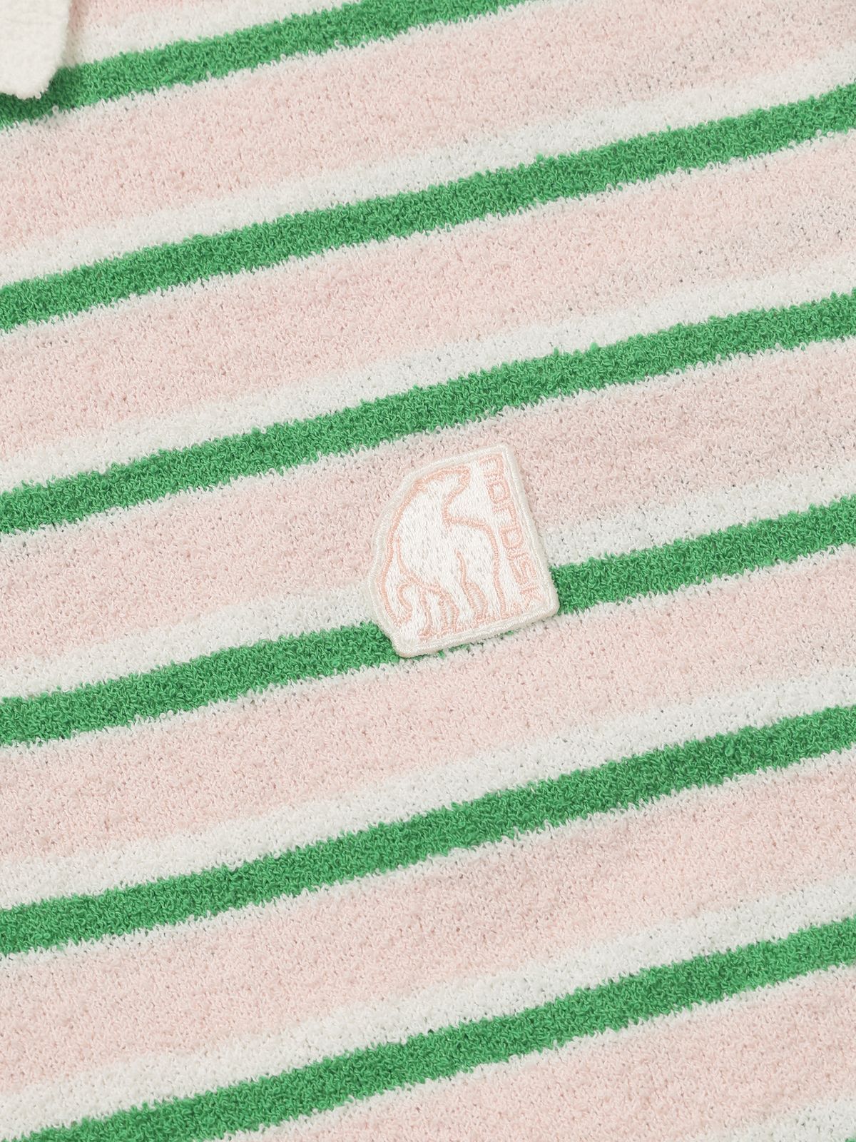 노르디스크(NORDISK) 반팔 스트라이프 스웨터 - W_Light Pink