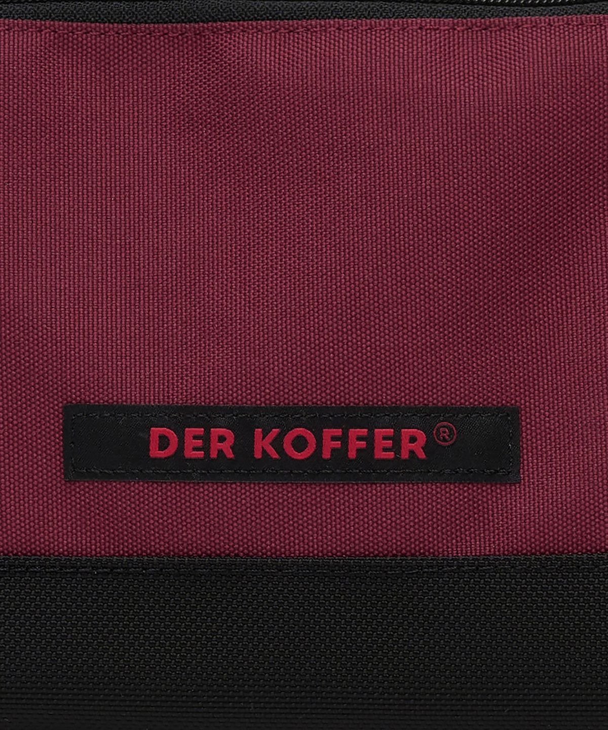 델코퍼(DER KOFFER) HARMONY POUCH (L-SIZE) [CHERRY]