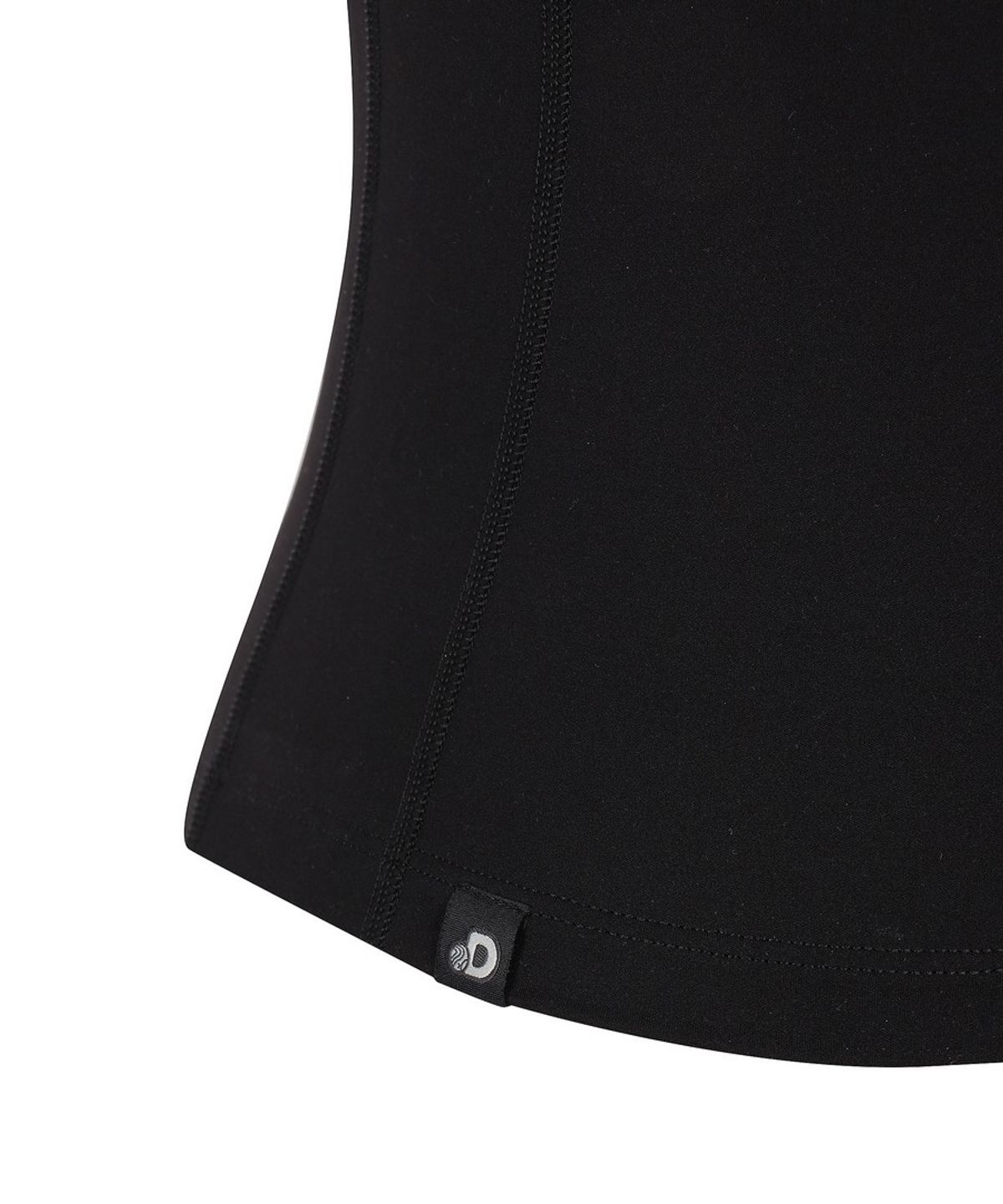디스커버리 익스페디션(DISCOVERY EXPEDITION) 여성 프레시벤트 라운드넥 브라탑 (BLACK)