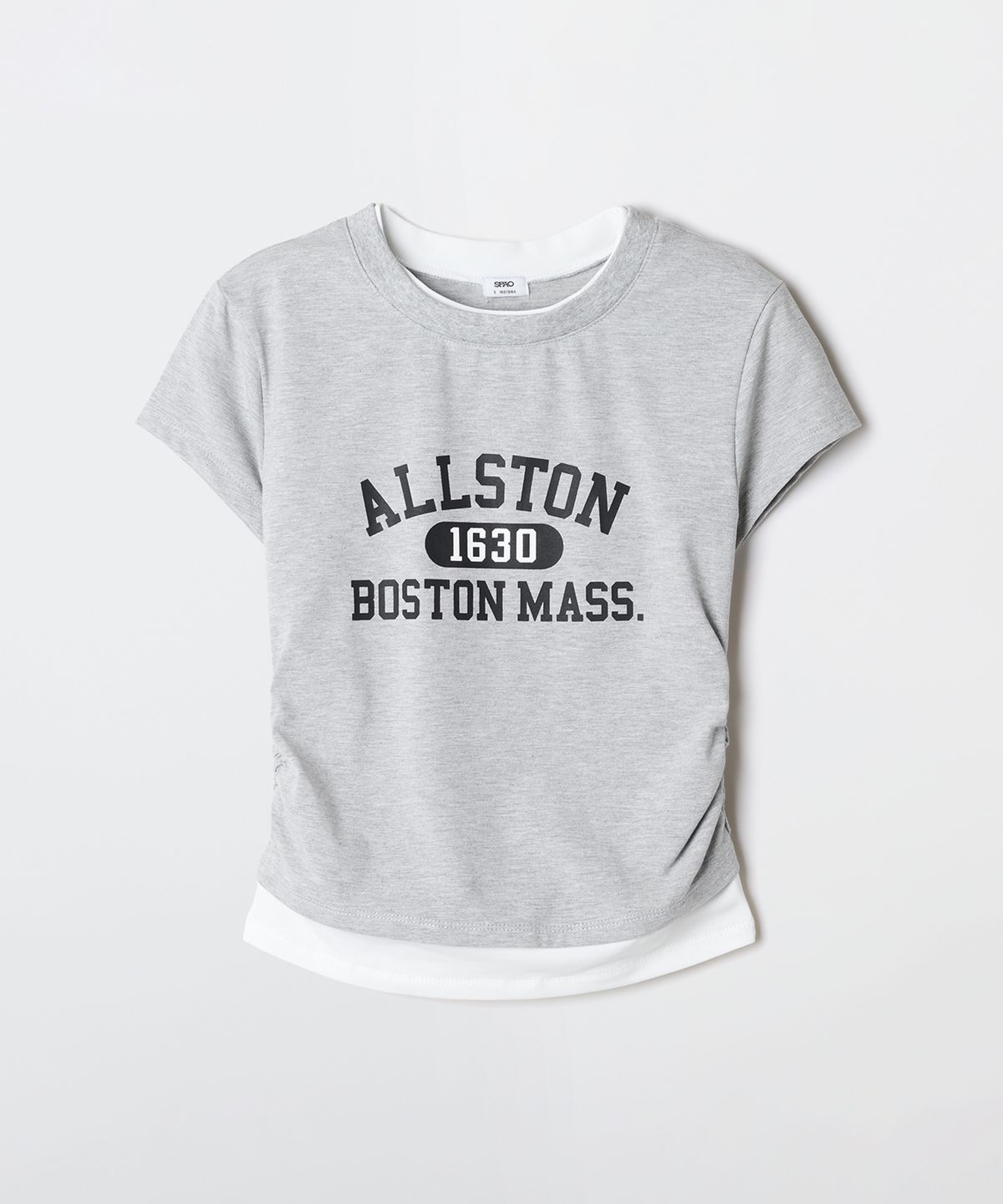 스파오(SPAO) ALLSTON 레이어드 반팔티_SPRPG24G50