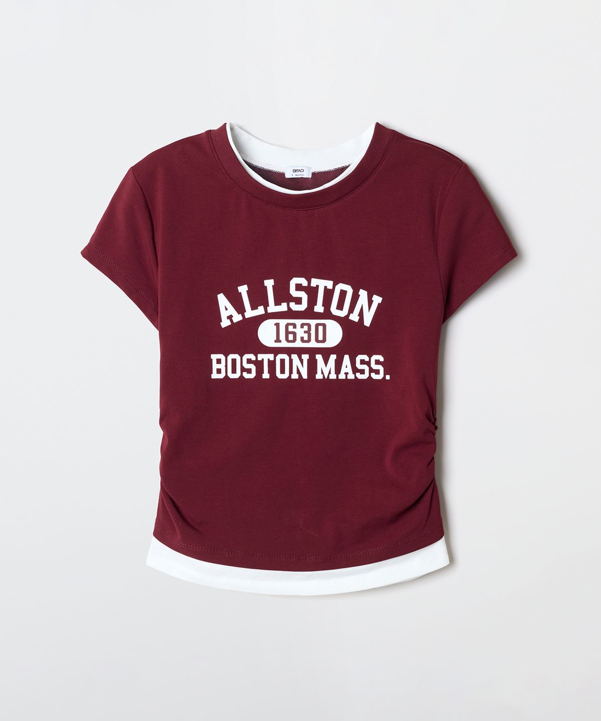 스파오(SPAO) ALLSTON 레이어드 반팔티_SPRPG24G50