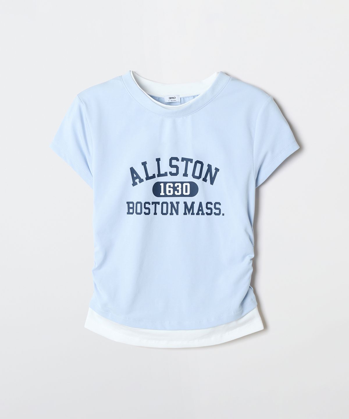 스파오(SPAO) ALLSTON 레이어드 반팔티_SPRPG24G50