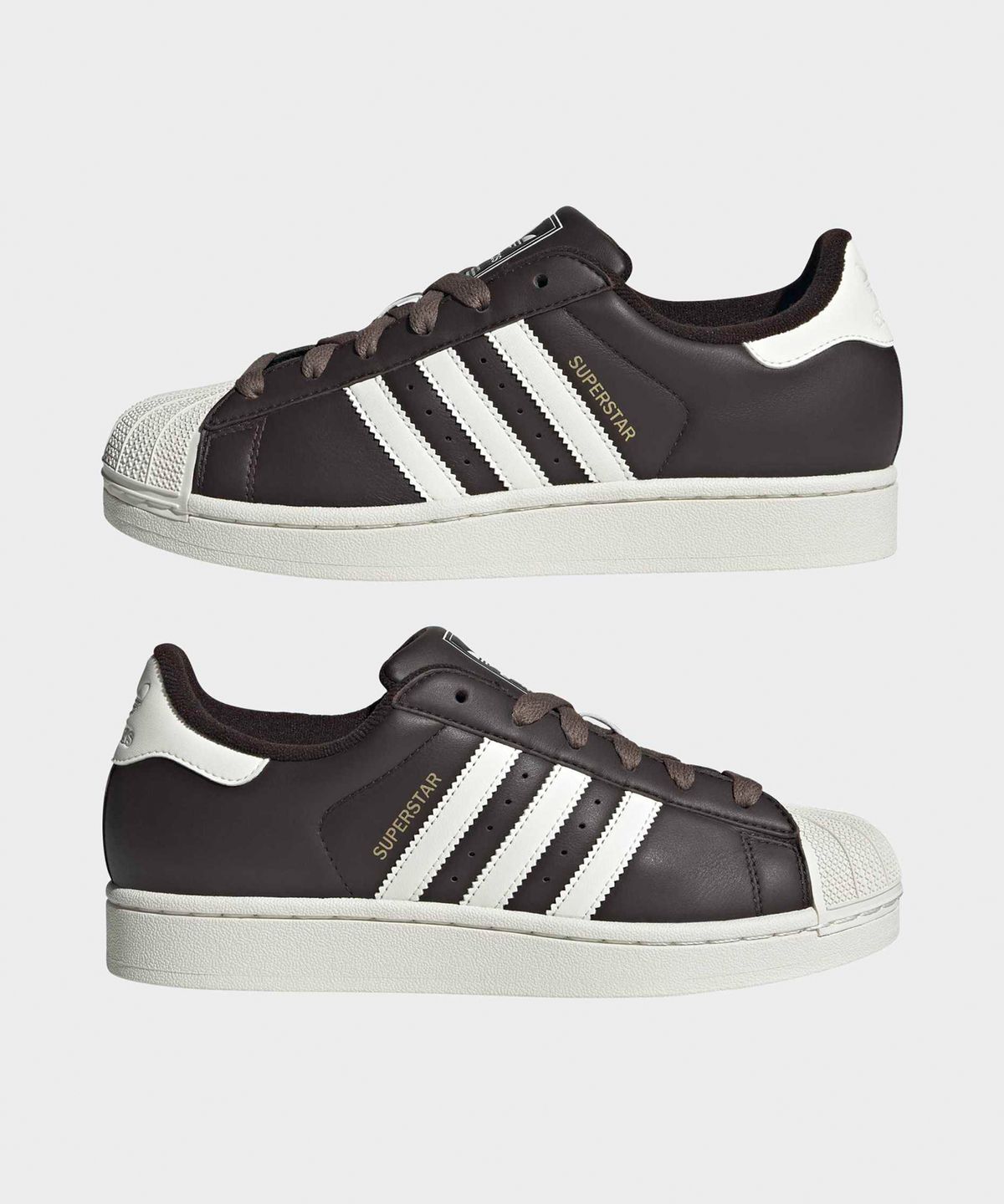 아디다스(ADIDAS) 슈퍼스타 II - 아우라커피:화이트 / IH4146