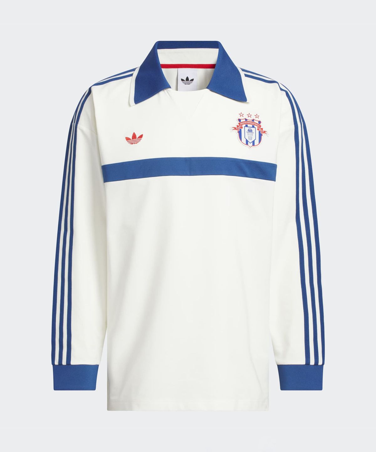아디다스(ADIDAS) 럭비 폴로 셔츠 - 화이트 / KB7521
