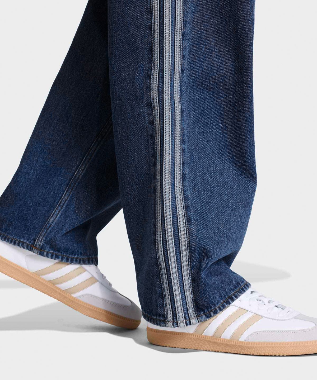 아디다스(ADIDAS) 파이어버드 데님 팬츠 - 블루 / KD1499