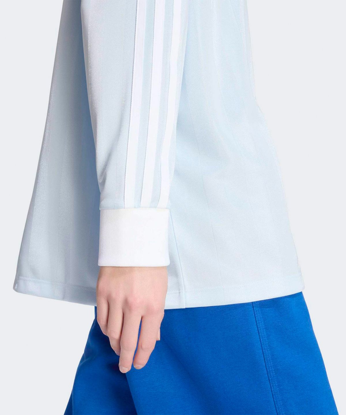 아디다스(ADIDAS) 축구 롱 슬리브 티셔츠 - 크리스탈스카이 / KV2035