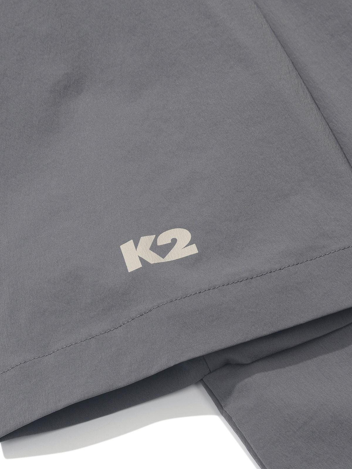 케이투(K2) OLA 우븐 셋업 반팔 라운드_Grey