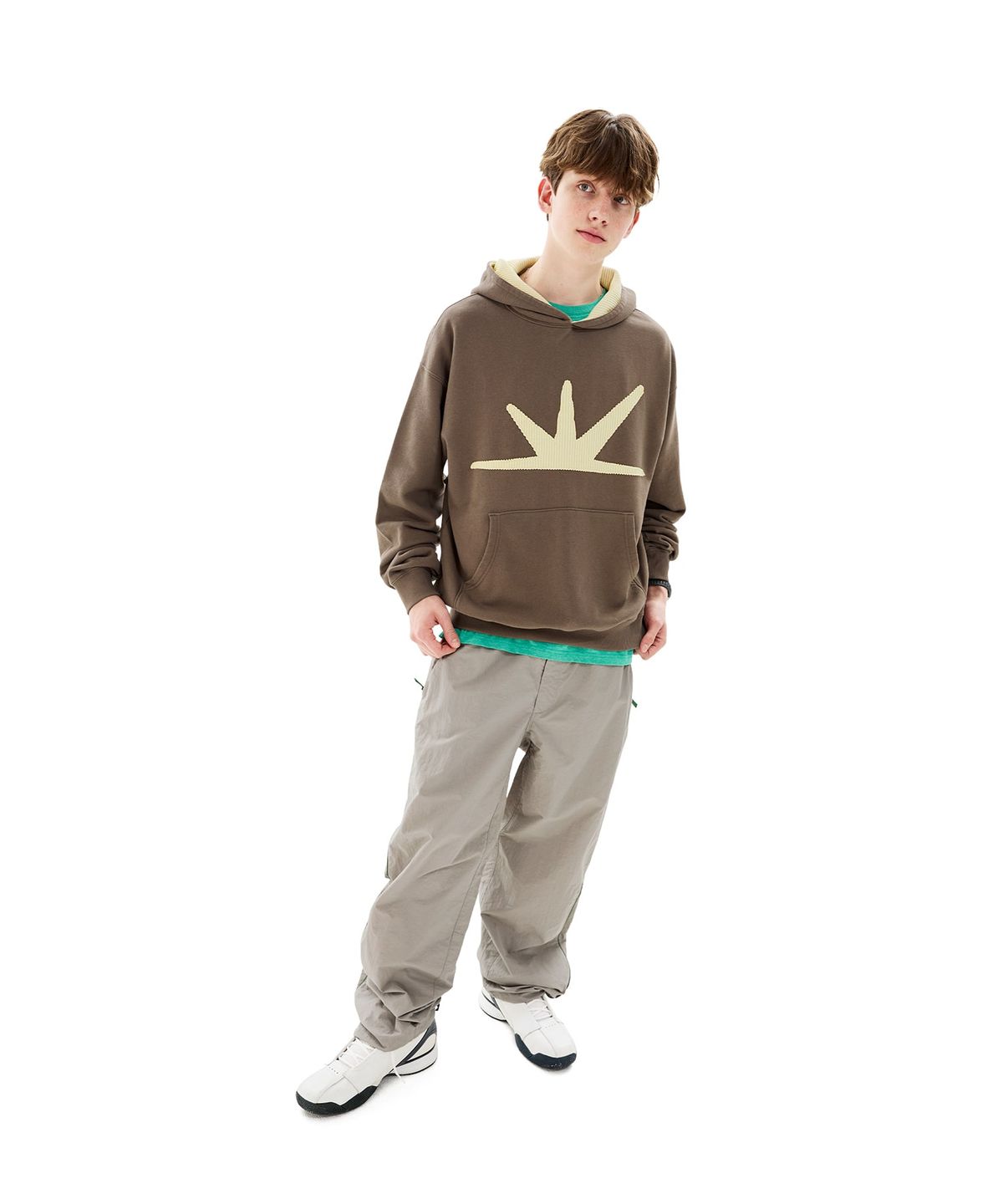 썬러브투어(SUNLOVETOUR) Daybreak Hoodie Brown